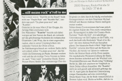 Presse – Rumble On The Beach Archiv - HB Roland - 1988