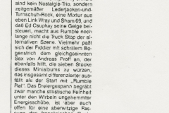 Presse – Rumble On The Beach Archiv - Tip - 1988