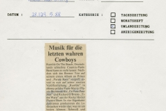 Presse – Rumble On The Beach Archiv - verden aller - 1988