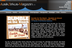 Presse - Randale Am Strand- Rumble on The Beach - musikzikus-magazin.de