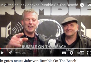 Ein gutes neues Jahr von Rumble On The Beach!