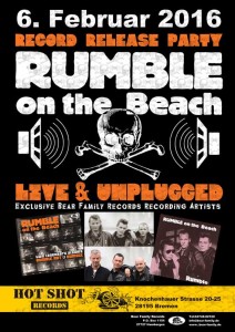 Rumble on the Beach - bei Hot Shot Records - Bremen