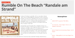 Presse - Randale Am Strand - Rumble On The Beach - medien-info.com